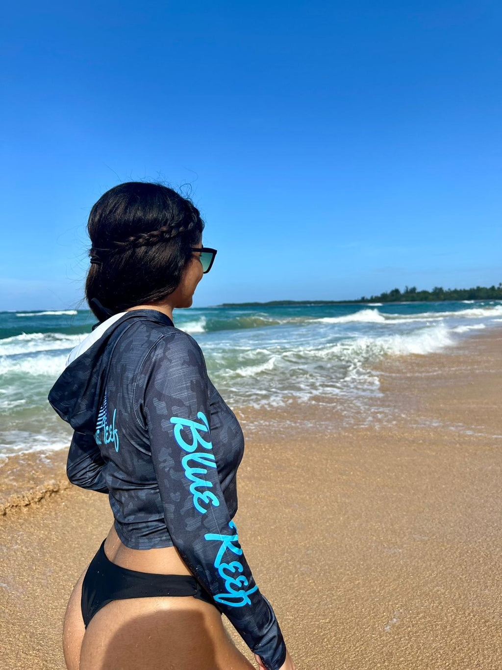 BR crop top Rashguard
